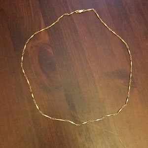 Gold plated necklace